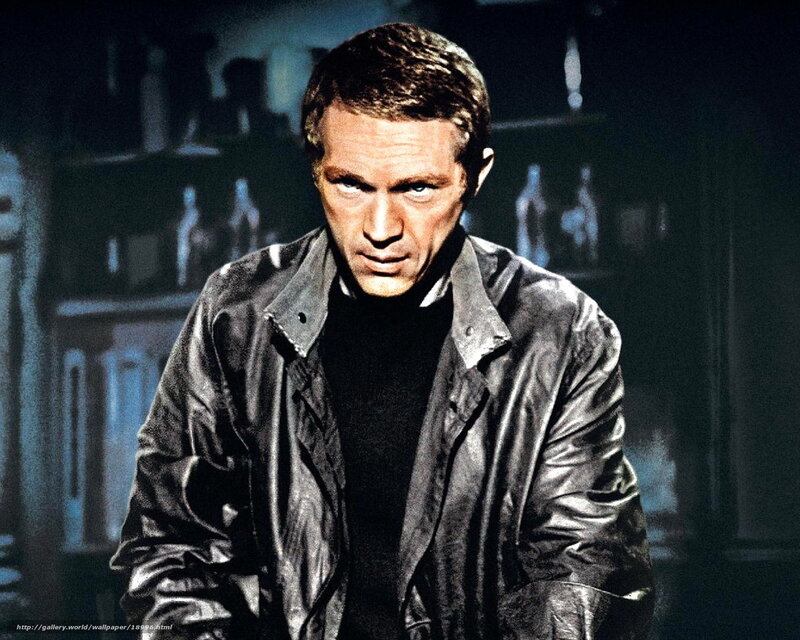 man in leather jacket