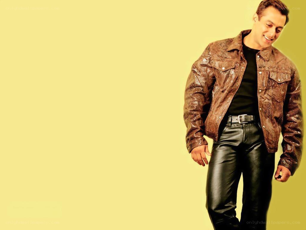 man in leather jacket