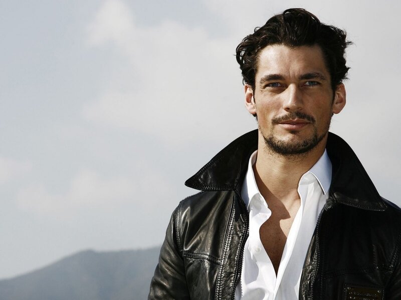 Man in Leather Jacket — Black, Confident, Afternoon