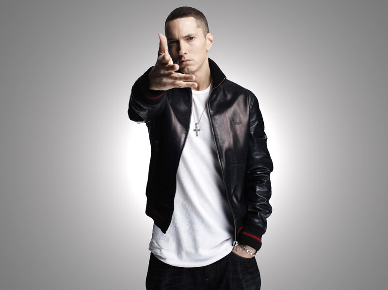 Man in Leather Jacket — Black, Confident, Photograph, White T-shirt