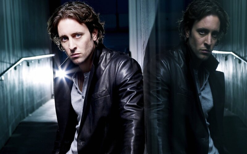 Man in Leather Jacket — Black, Dramatic, Night, Photograph, Leather Jacket, Reflection