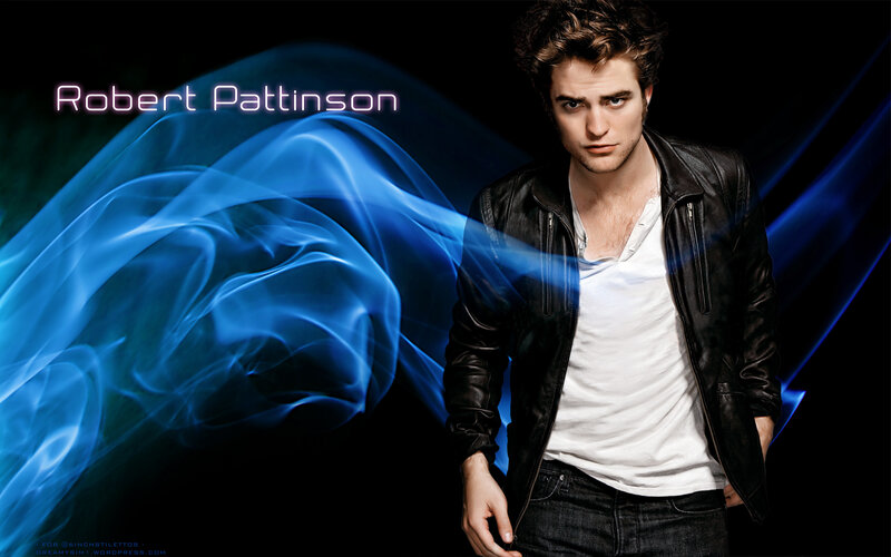 Man in Leather Jacket — Black, Dramatic, Photograph, Blue Smoke