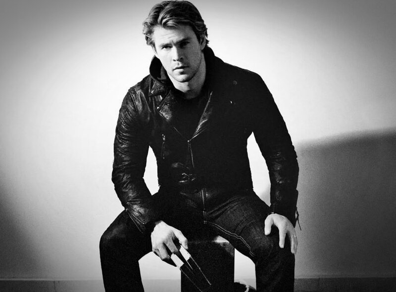 Man in Leather Jacket — Black, Dramatic, Photograph, Leather Jacket, Jeans