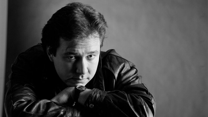 Man in Leather Jacket — Black, Dramatic, Photograph, Leather Jacket, Watch