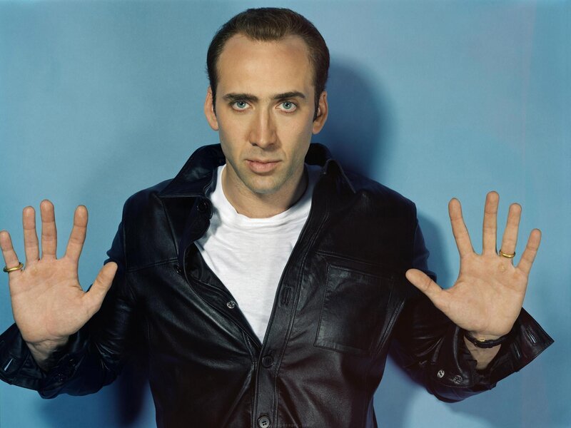 Man in Leather Jacket — Blue, Neutral, Photograph, Leather Jacket