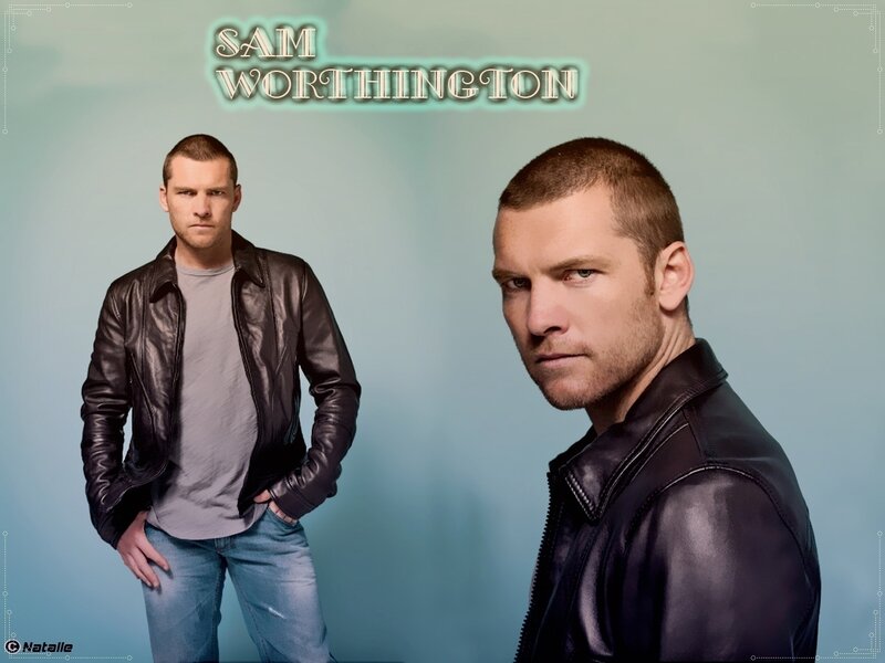 Man in Leather Jacket — Blue, Serious