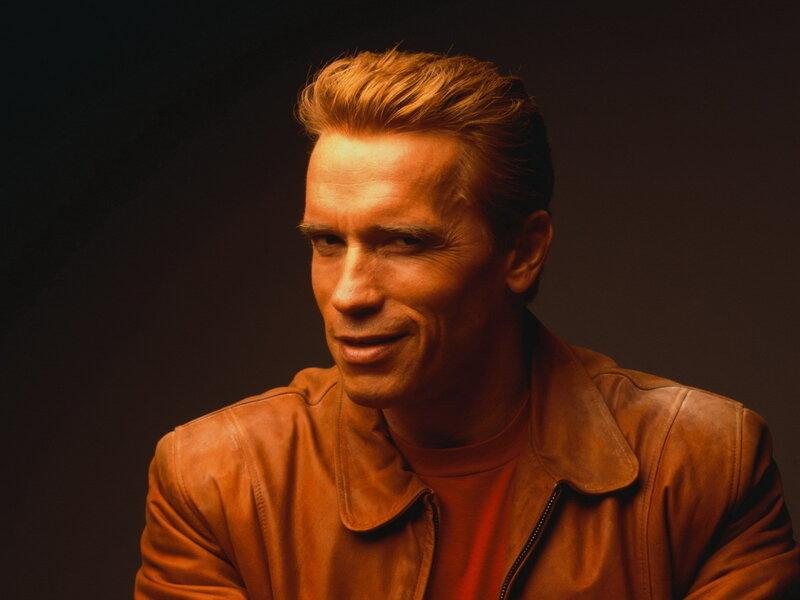 Man in Leather Jacket — Brown, Dramatic, Photograph, Leather Jacket, T-shirt