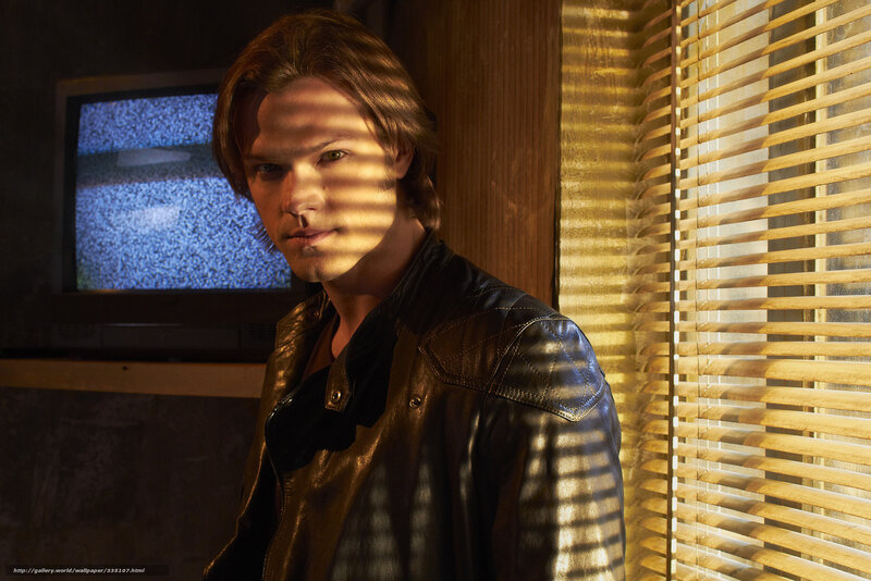 Man in Leather Jacket — Brown, Dramatic, Photograph, Television