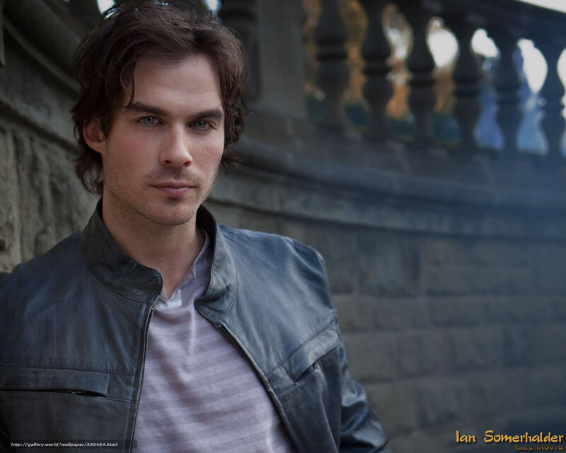 Man in Leather Jacket — Gray, Serious