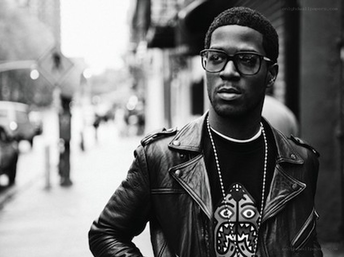 man in leather jacket on street