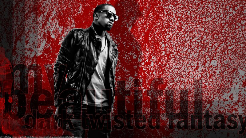 Man in Leather Jacket — Red, Dramatic, Digital Art