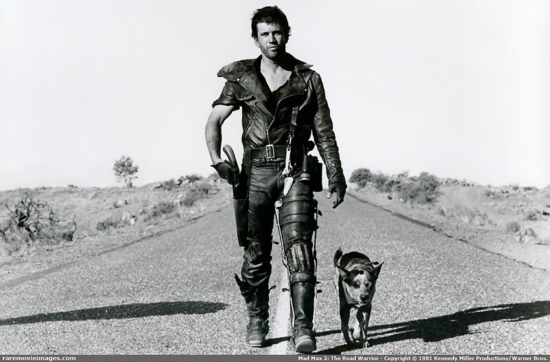 Man in Leather Outfit — Black