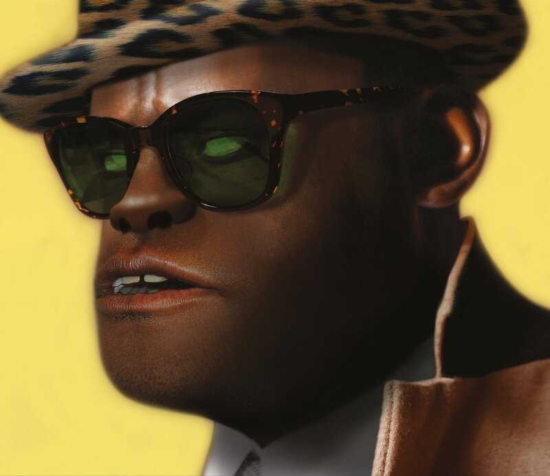 Man in Leopard Hat