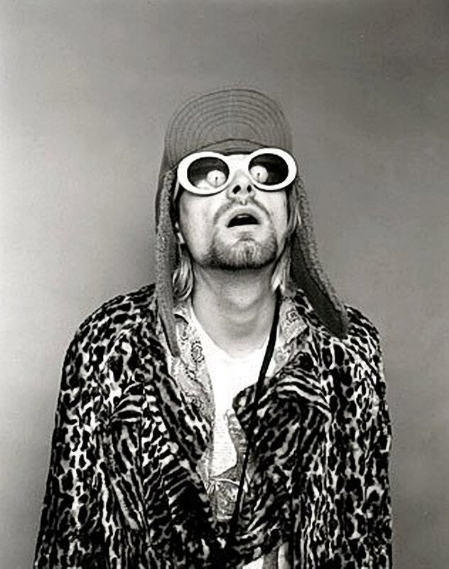 man in leopard print jacket