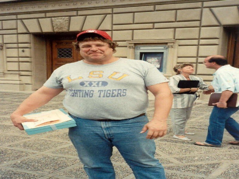 Man in LSU Shirt