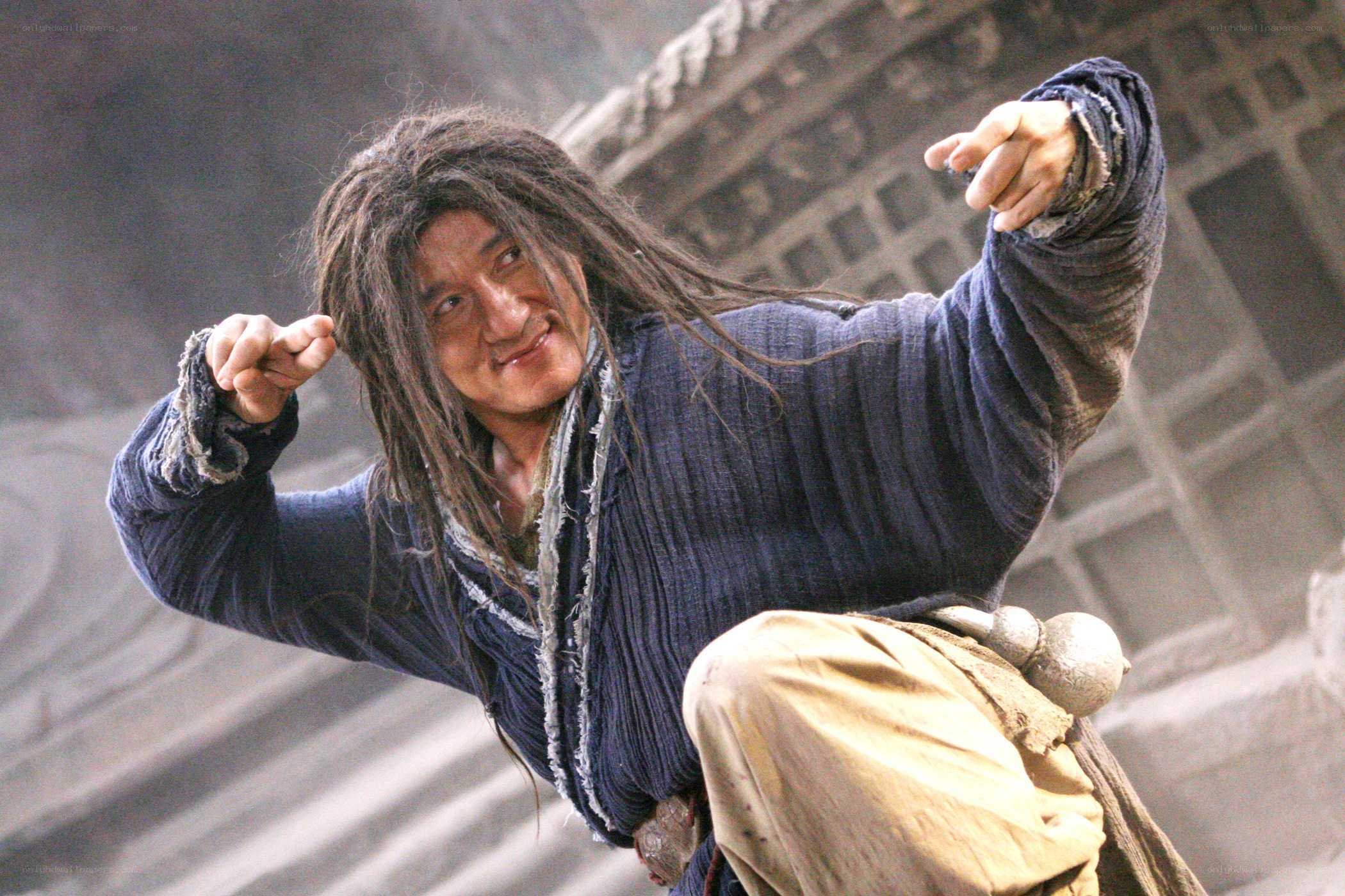 man in martial arts pose