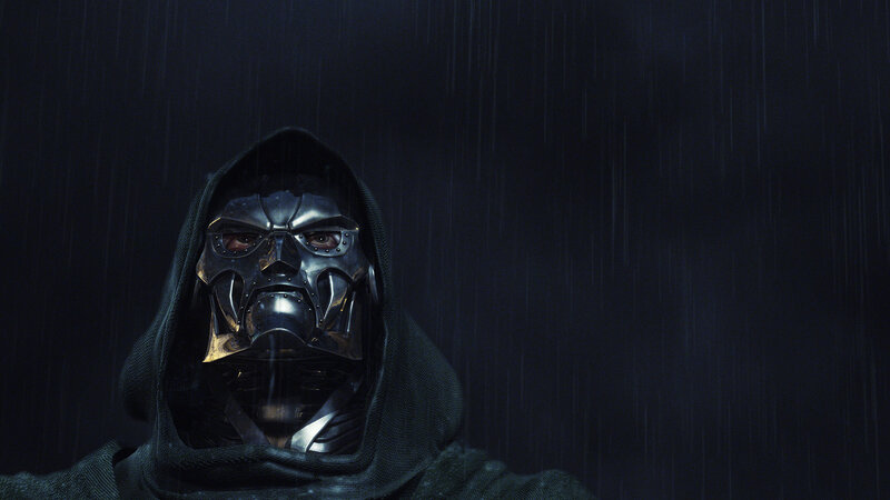 Man in Mask and Hood
