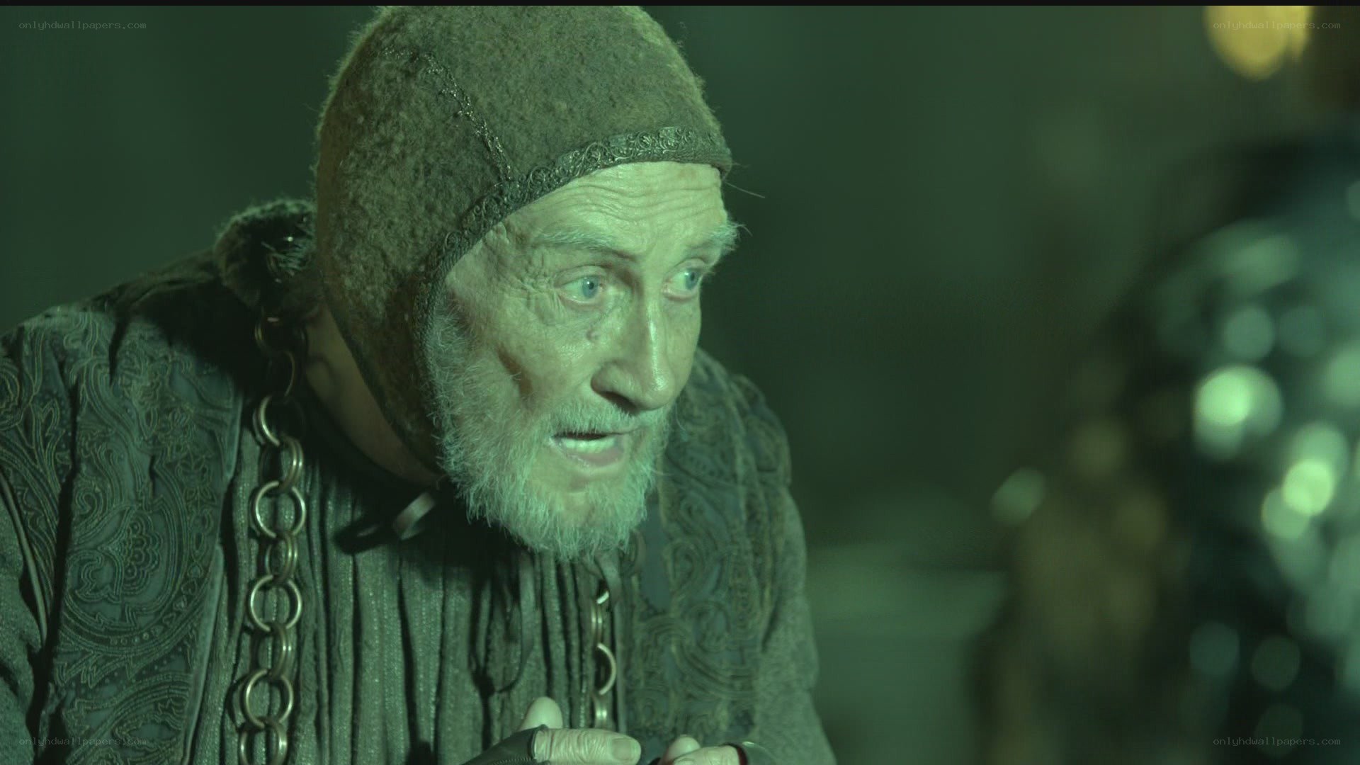 man in medieval clothing