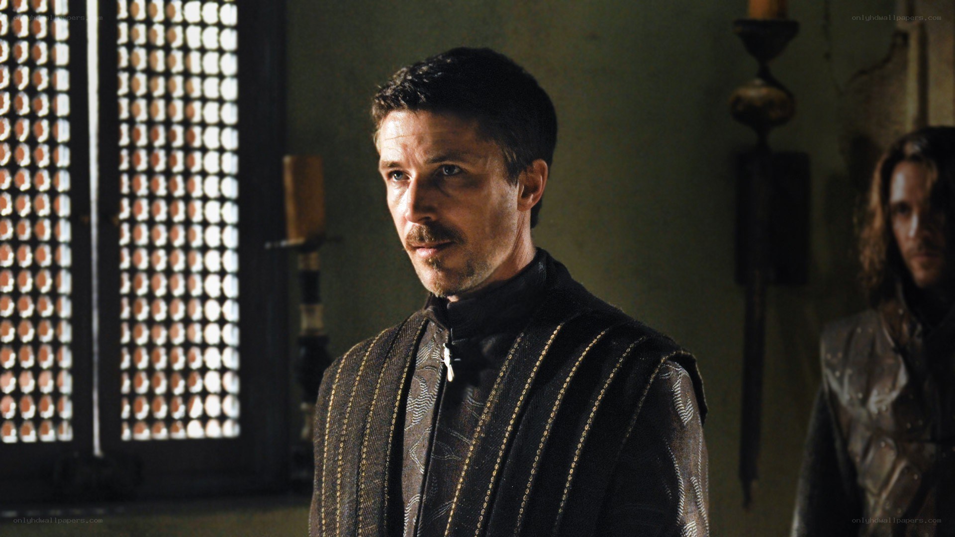 man in medieval clothing