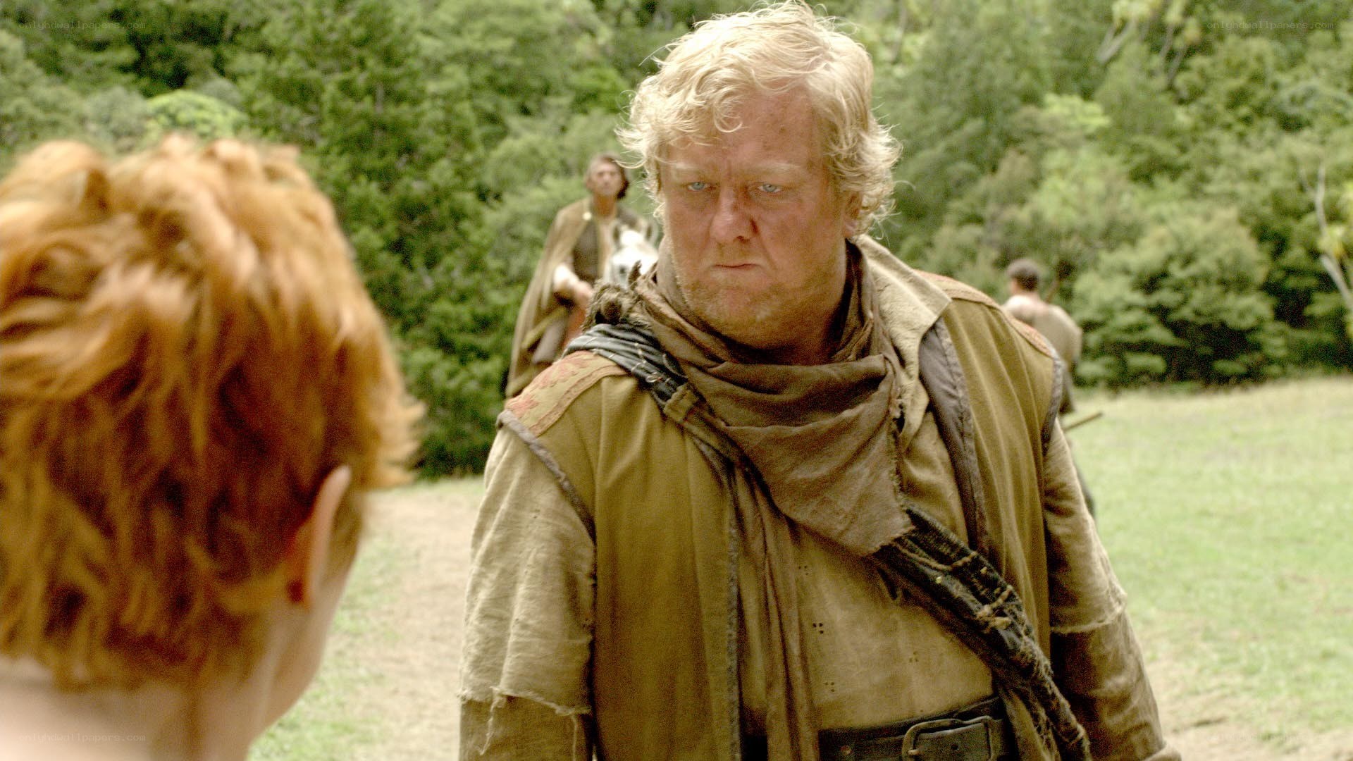 man in medieval clothing