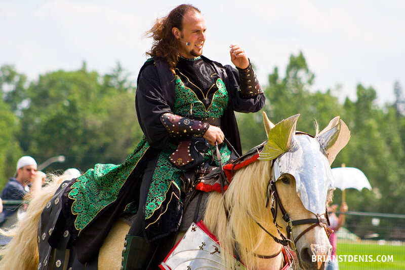 Man in Medieval Costume — Green