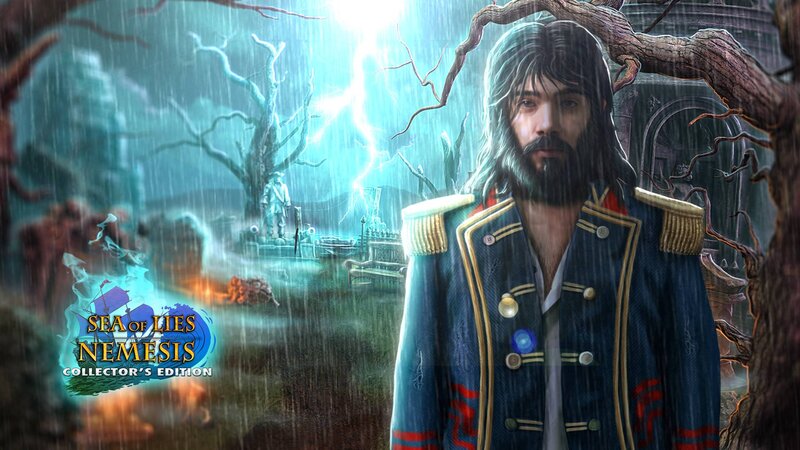 Man in Military Coat — Blue, Dramatic, Night