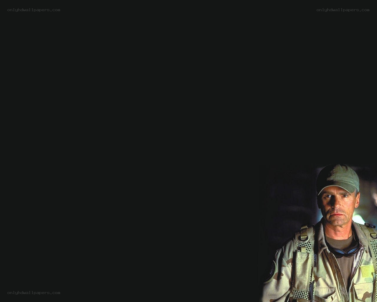 man in military gear