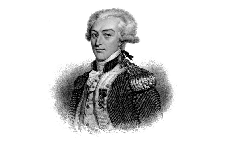 Man in Military Uniform — Black, Formal, Illustration, Wig
