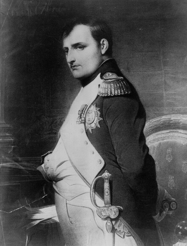 Man in Military Uniform — Black, Formal, Painting, Sword, Medal