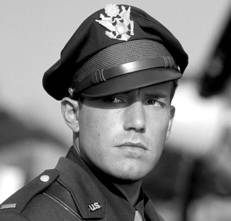 Man in Military Uniform — Black, Serious, Photograph, Military Cap