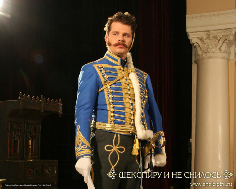 Man in Military Uniform — Blue, Dramatic, Photograph, Sword