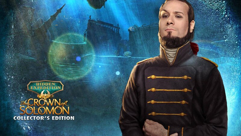 Man in Military Uniform — Blue, Mysterious