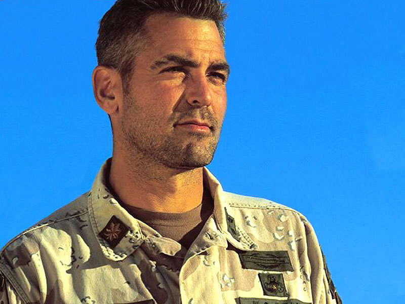 Man in Military Uniform — Blue