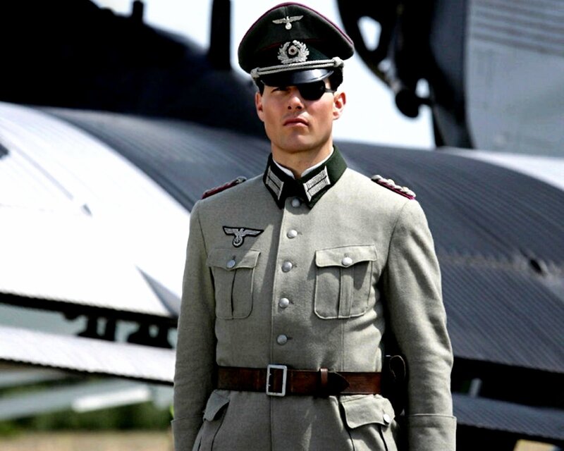 Man in Military Uniform — Gray, Serious, Afternoon
