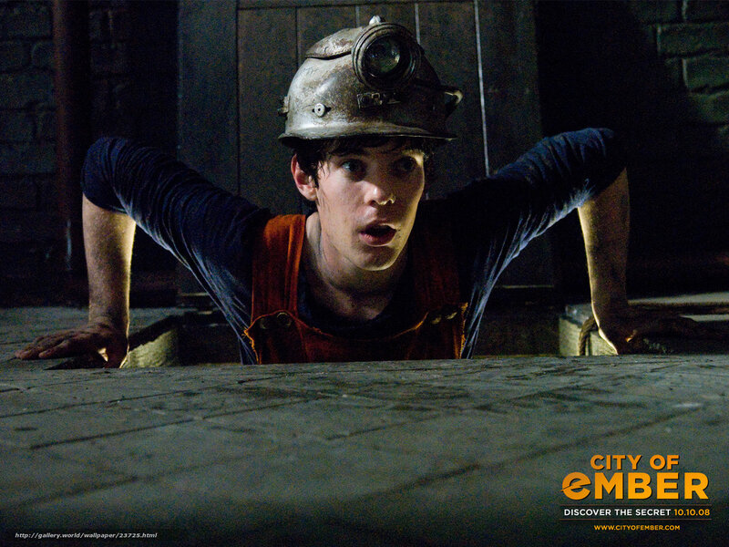 Man in Miner Helmet