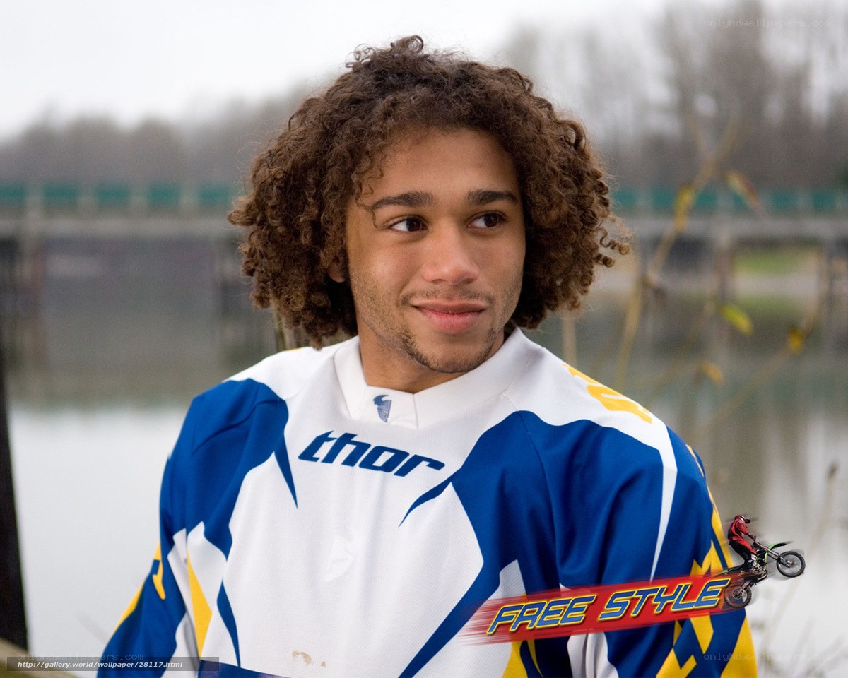 man in motocross gear