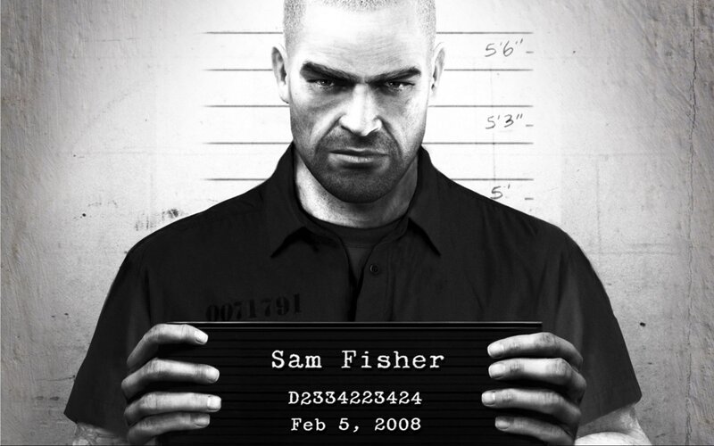 Man in Mugshot — Black