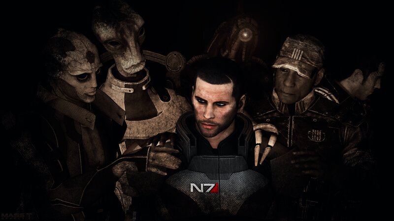 Man in N7 Armor