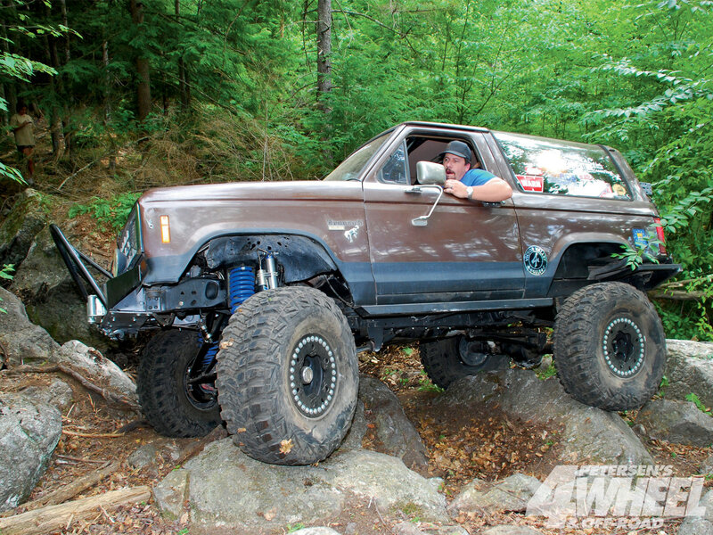 Man in Off-road Vehicle