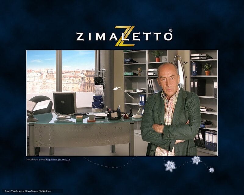 Man in office with Zimaletto logo