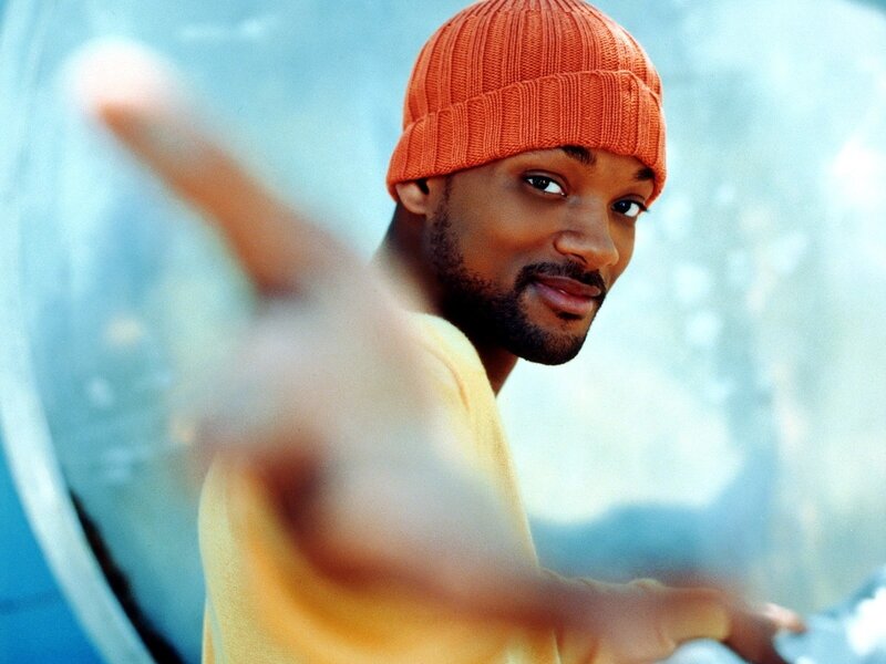 Man in Orange Beanie — Playful