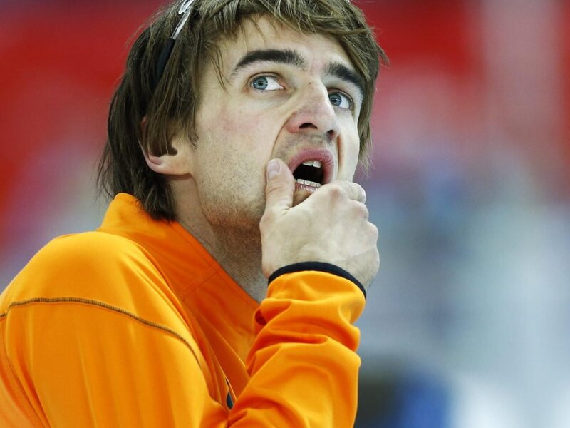 Man in Orange Jacket — Intense