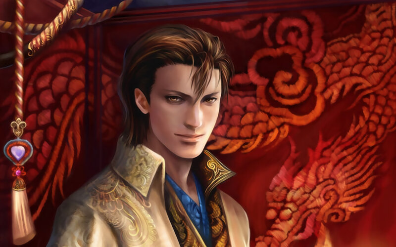 man in ornate coat