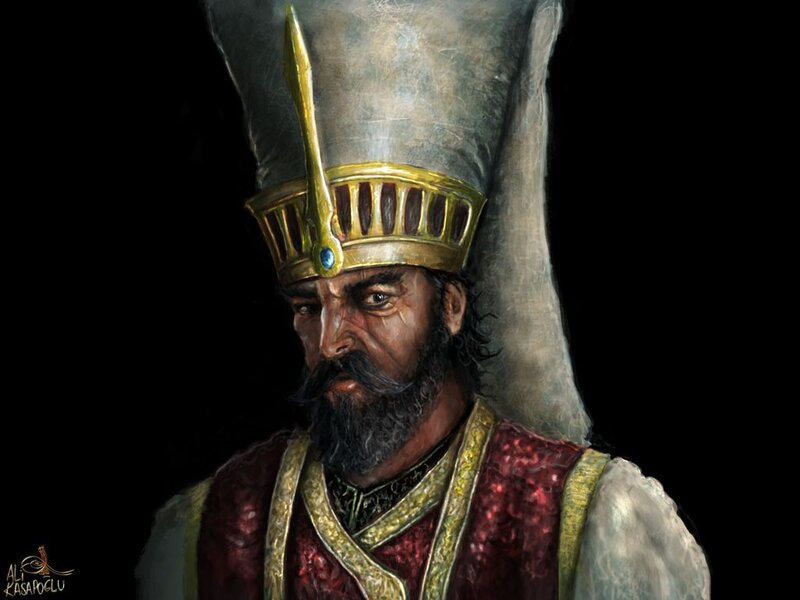 Man in Ornate Headdress
