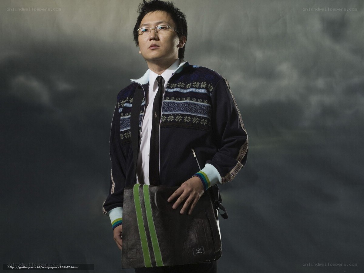 man in patterned jacket
