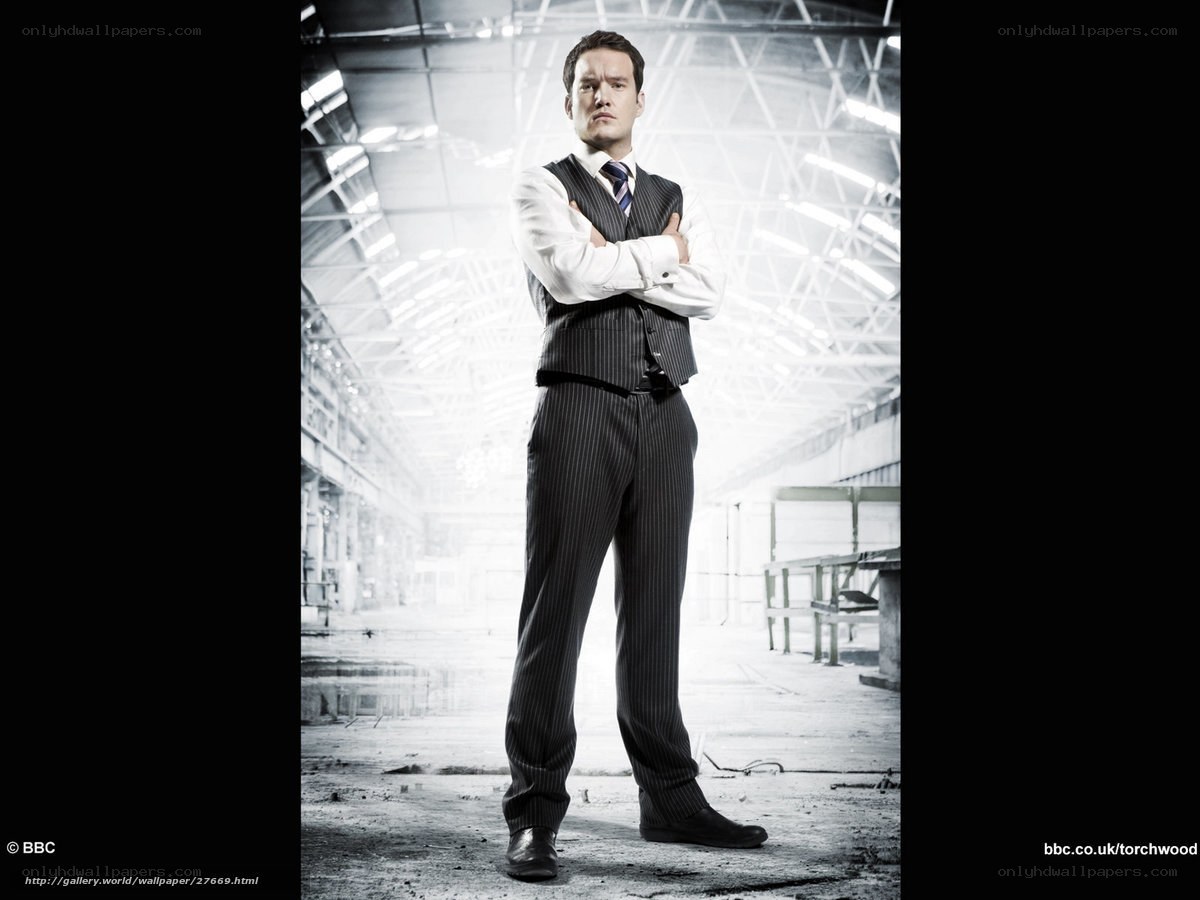 man in pinstripe suit