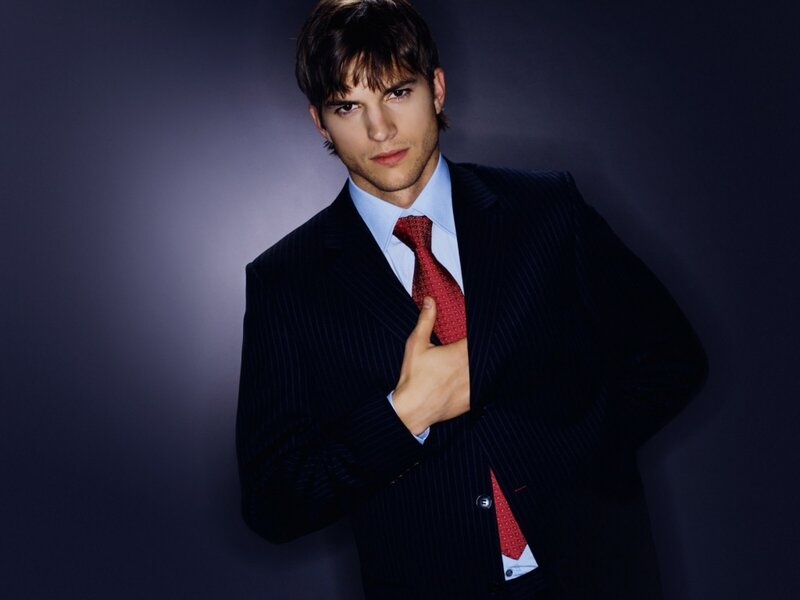 Man in Pinstripe Suit — Black, Dramatic, Photograph, Tie, Lighting