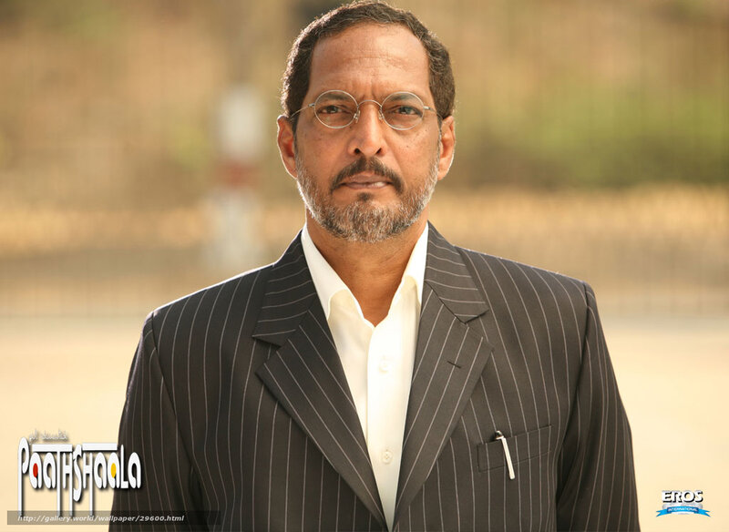 Man in Pinstripe Suit — Brown, Serious