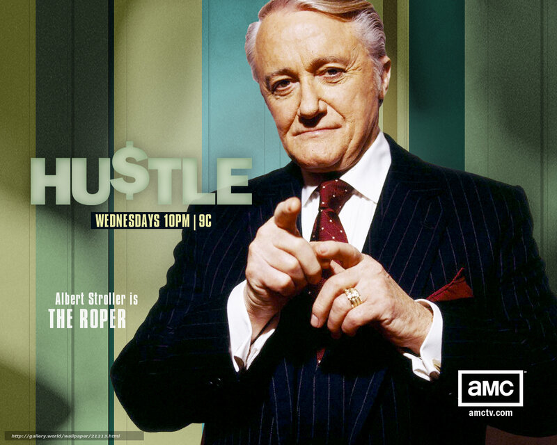 Man in Pinstripe Suit — Green