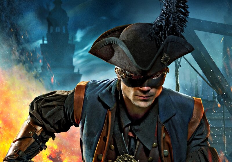 Man in Pirate Costume — Blue